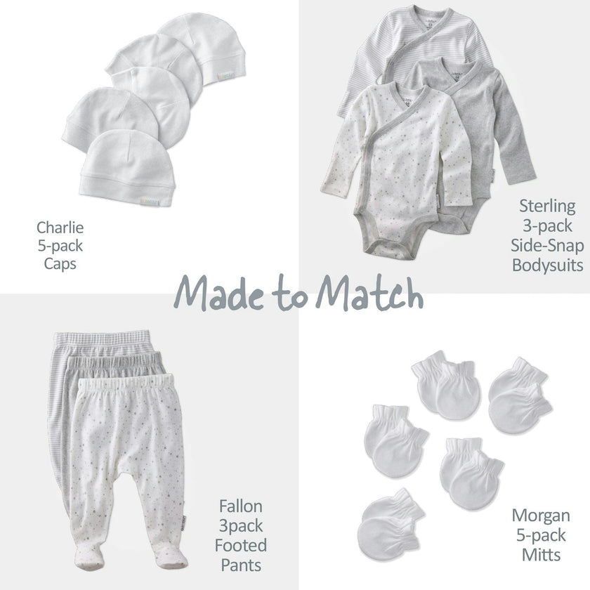 STERLING 3-Pack Side Snap Bodysuit