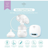 Electric Single Breast Pump: Blue