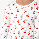 Cherry On Top Bamboo Kids Pajamas