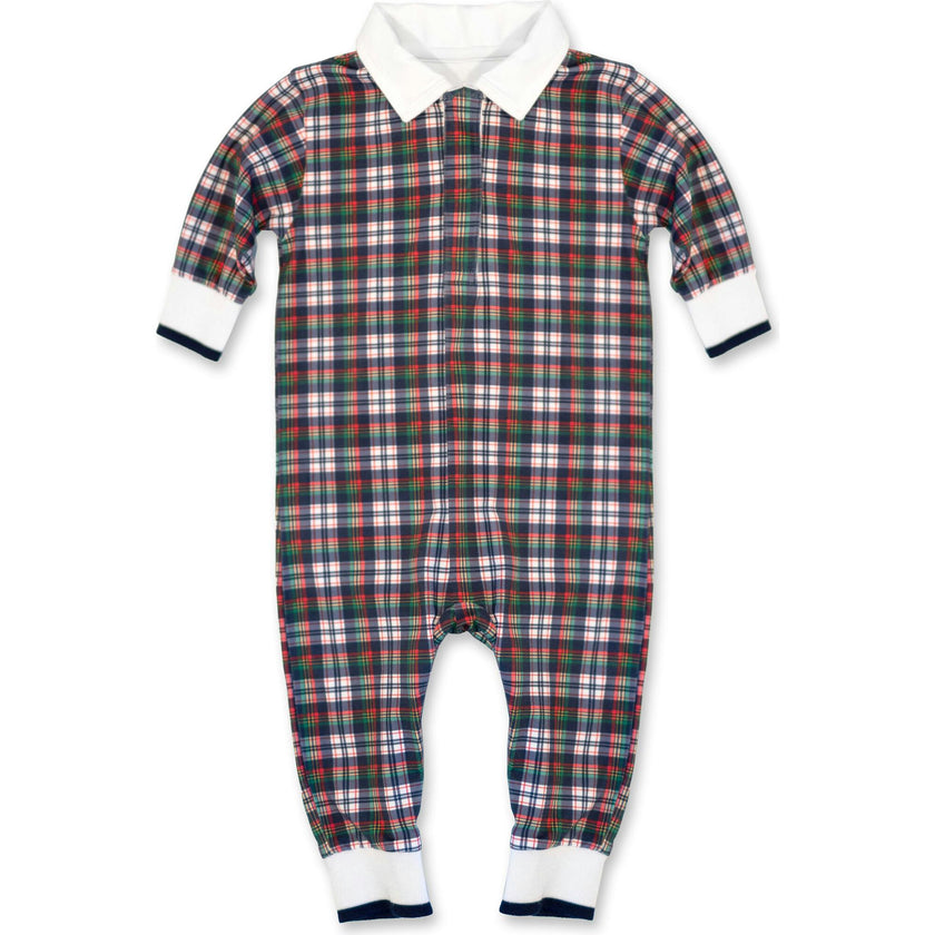 Plaid Knit Longall