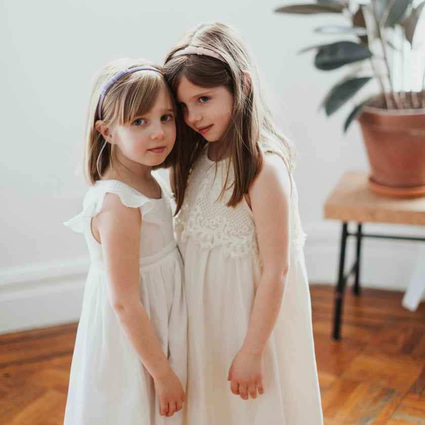 Glitter Velvet Headbands Trio Set