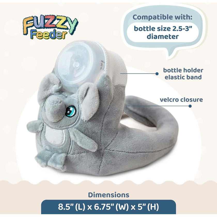 Baby Bottle Pillow Holder For Parents - Elephant