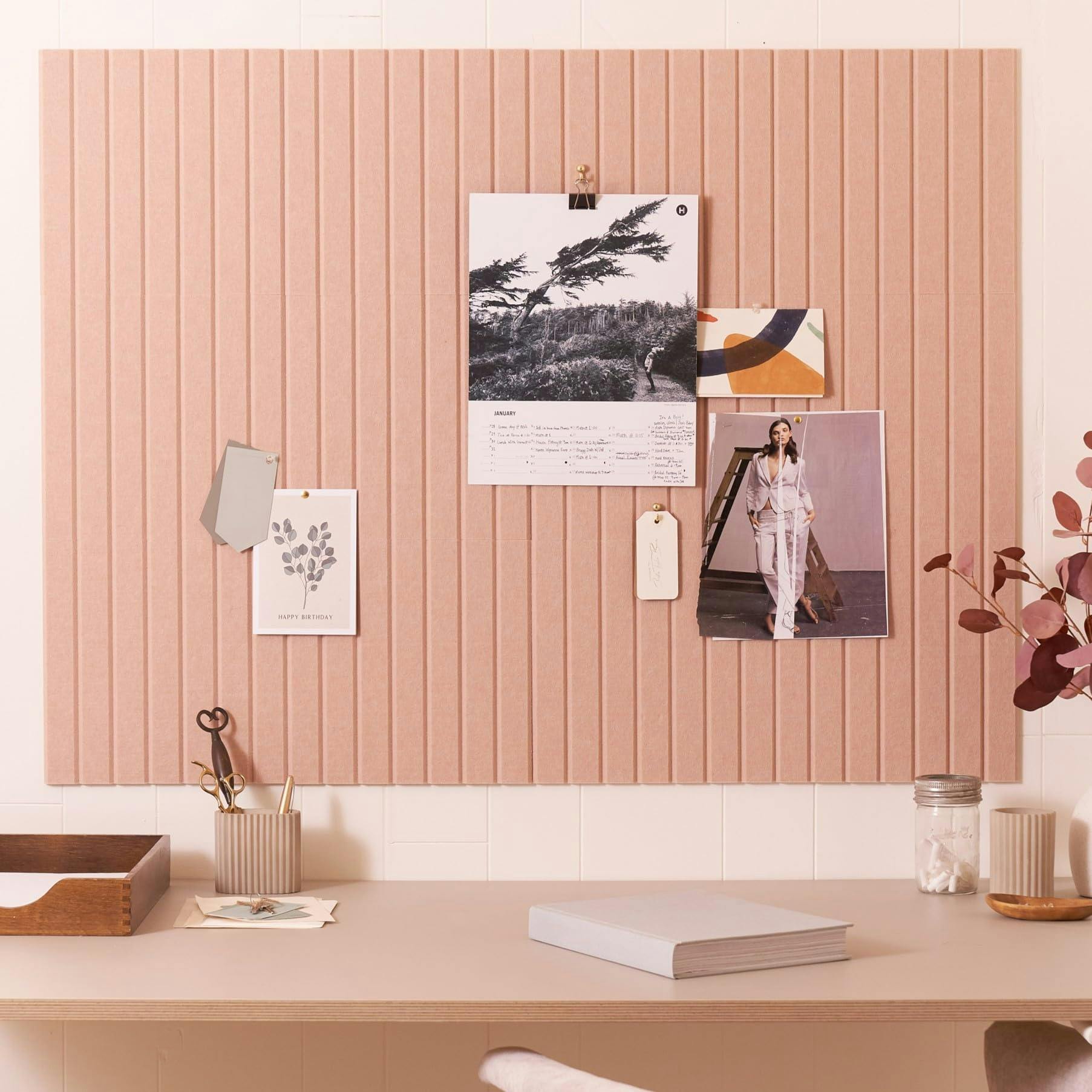 Large Felt Bulletin Board - Stylish 35
