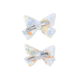 Georgia Floral - Tie Back Romper & 2 Pack Hair Bow Set