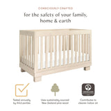 Babyletto Modo 3-in-1 Convertible Crib with Toddler Bed Conversion Kit