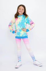 Minky Crewneck Sweatshirt - Tie Dye