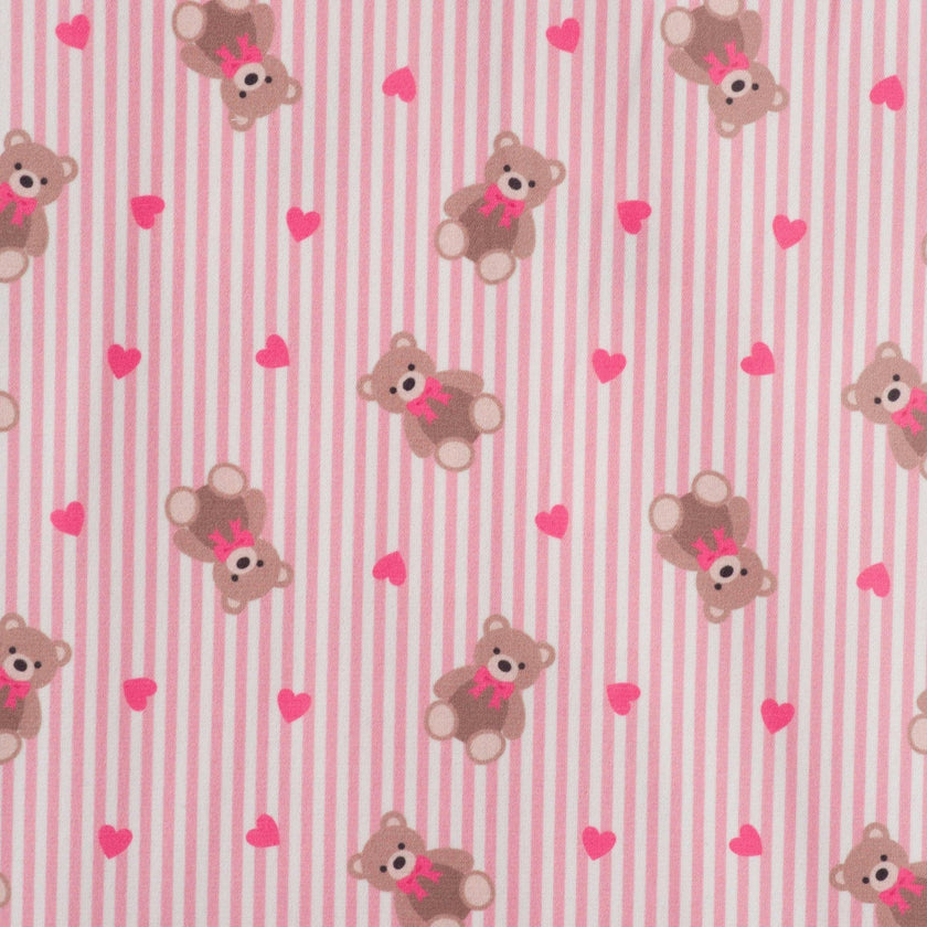 Girls & Tween Pajama Set | Teddy Hearts