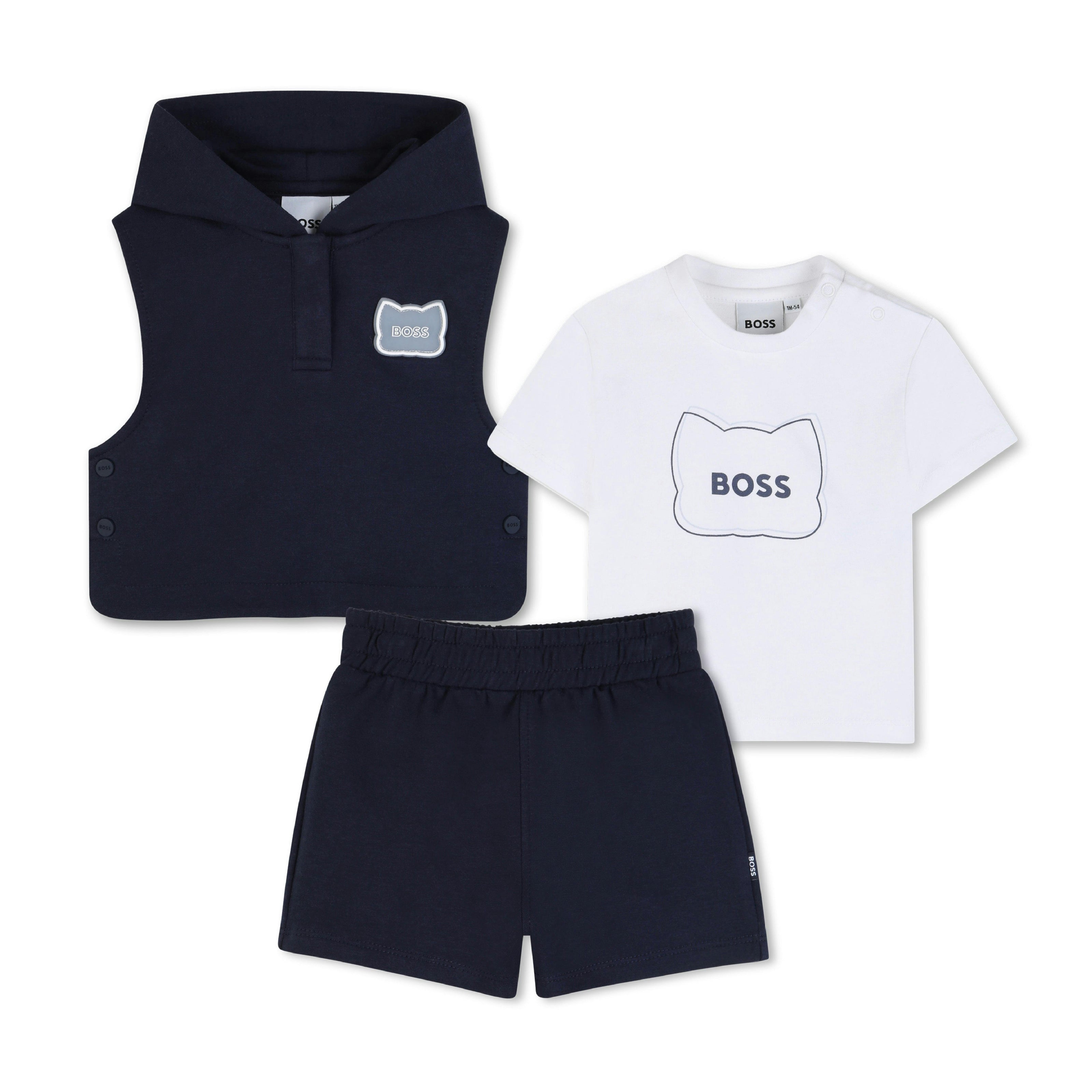 Navy 3‑Piece Casual Set