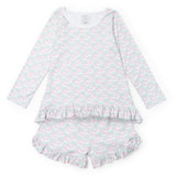 Kathryn Women's Pajama Short Set Poolside Palms
