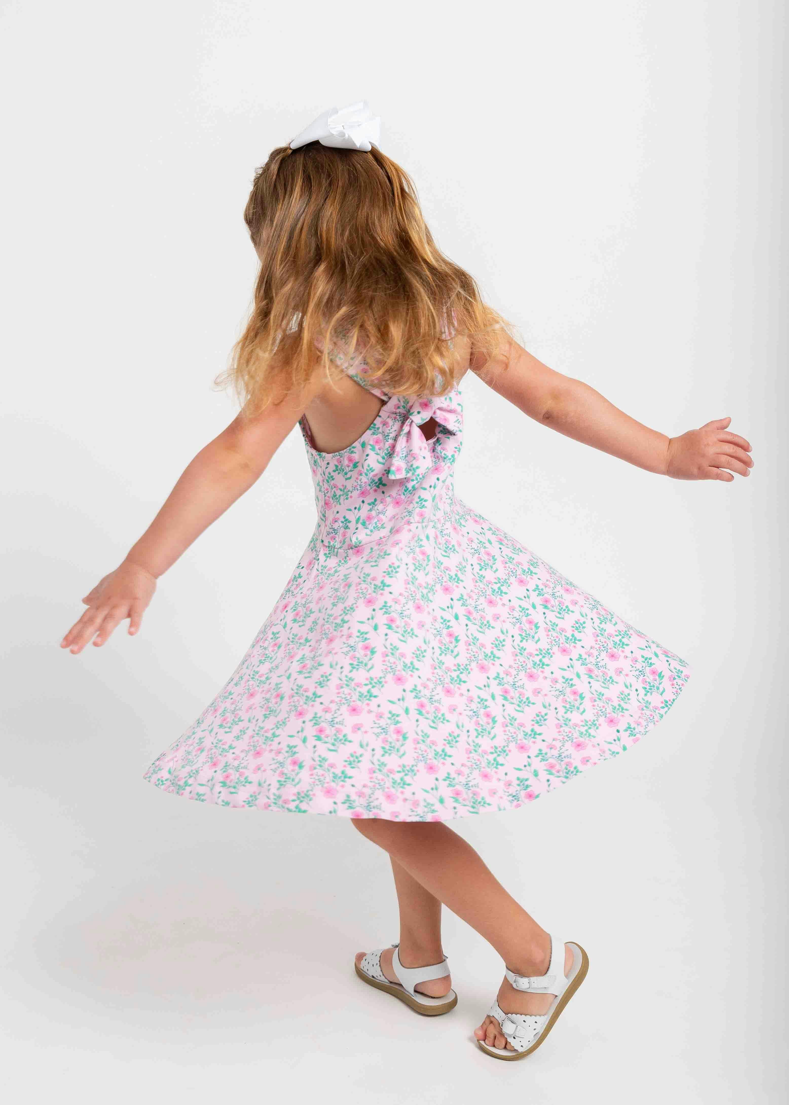 Floral Print Twirl Dress