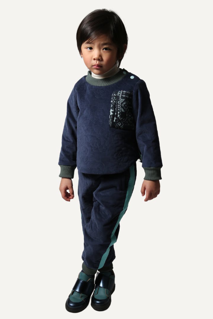 BLOOM PADDED TRACK PANTS