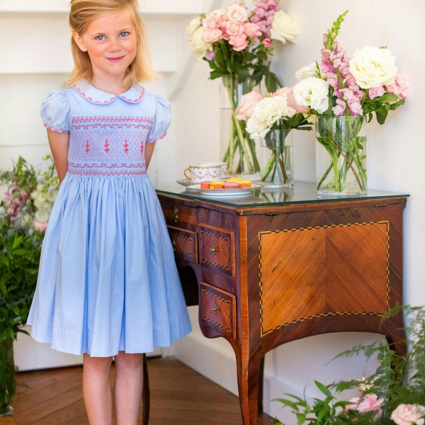 Princess Charlotte Heirloom Smocked Dress