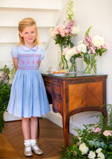 Princess Charlotte Heirloom Smocked Dress