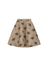 Rosa Skirt Camel & Black