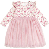 Princess Coquette Long Sleeve Tutu Dress