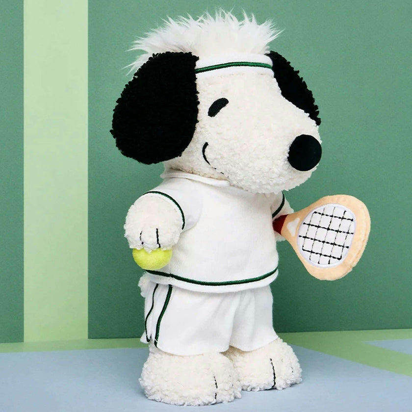 Plush Peanuts Snoopy Tennis