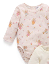 2 Pack Bodysuit Little Fairies Print