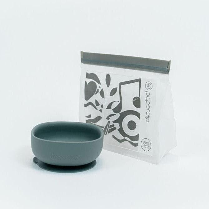 Silicone Rounded Square Grip Bowl