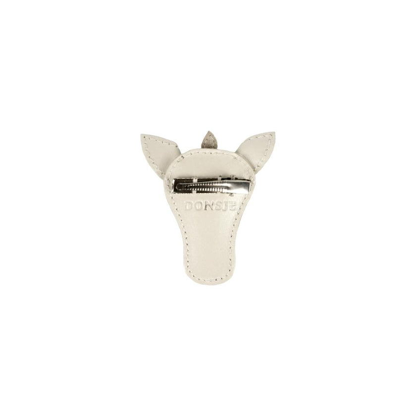 Blinc Clip | Unicorn | Off White Metallic Leather