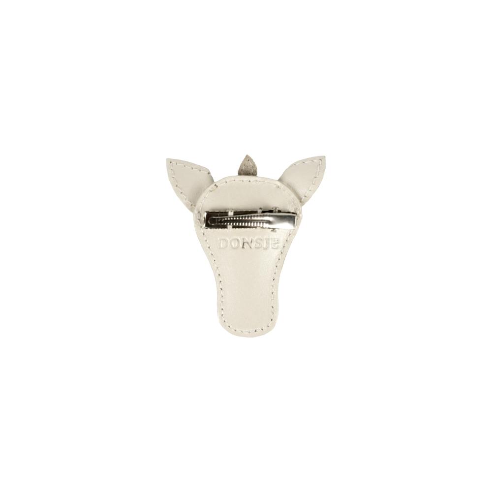 Blinc Clip | Unicorn | Off White Metallic Leather