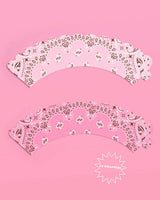 Cowgirl Cupcake Toppers - 24 toppers + sleeves