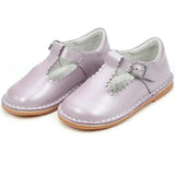 Selina Pastel Scalloped T-Strap Mary Jane