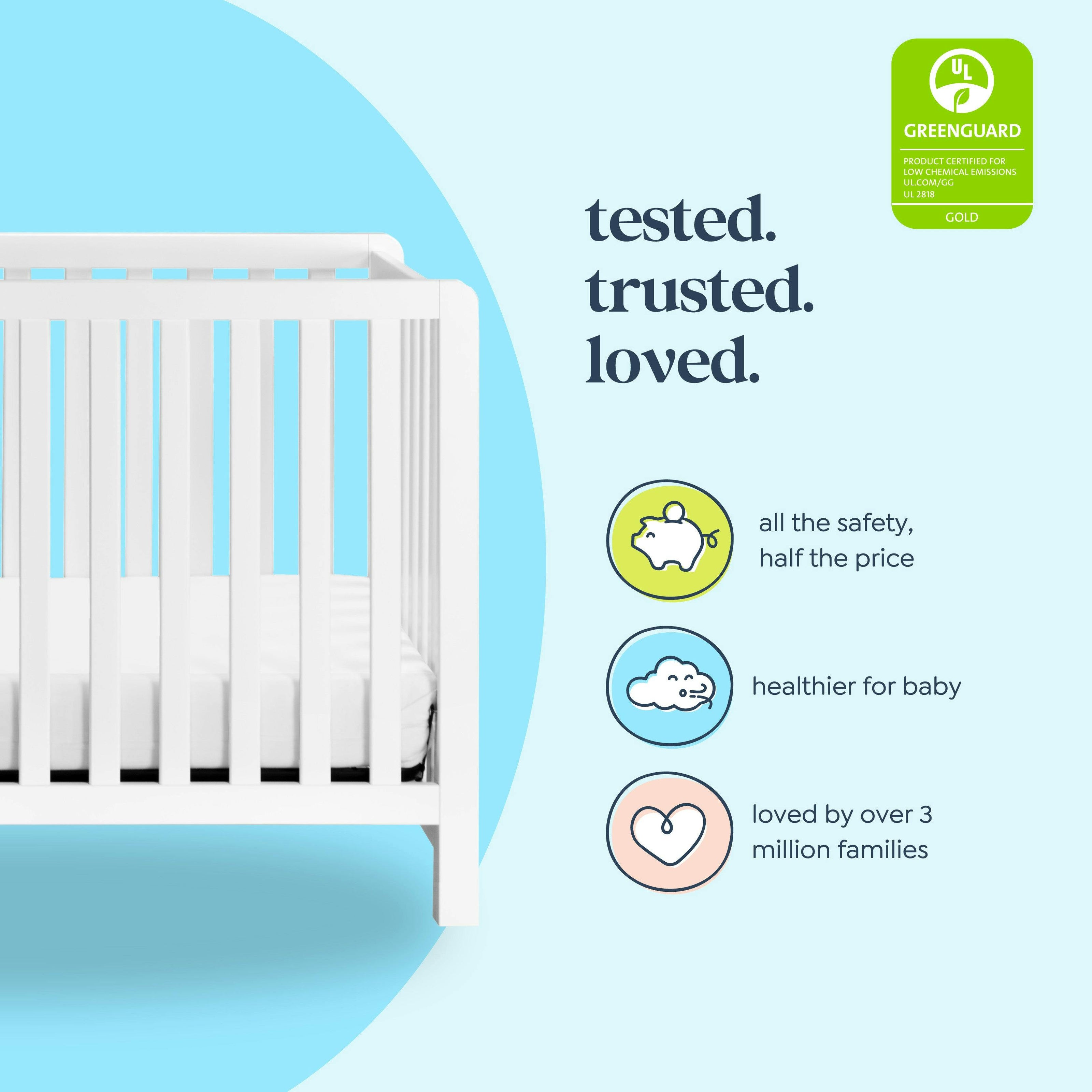 Carter's Colby 4-in-1 Low-Profile Convertible Crib