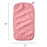 RILEY 5-Pack Crinkle Muslin Burp Cloths