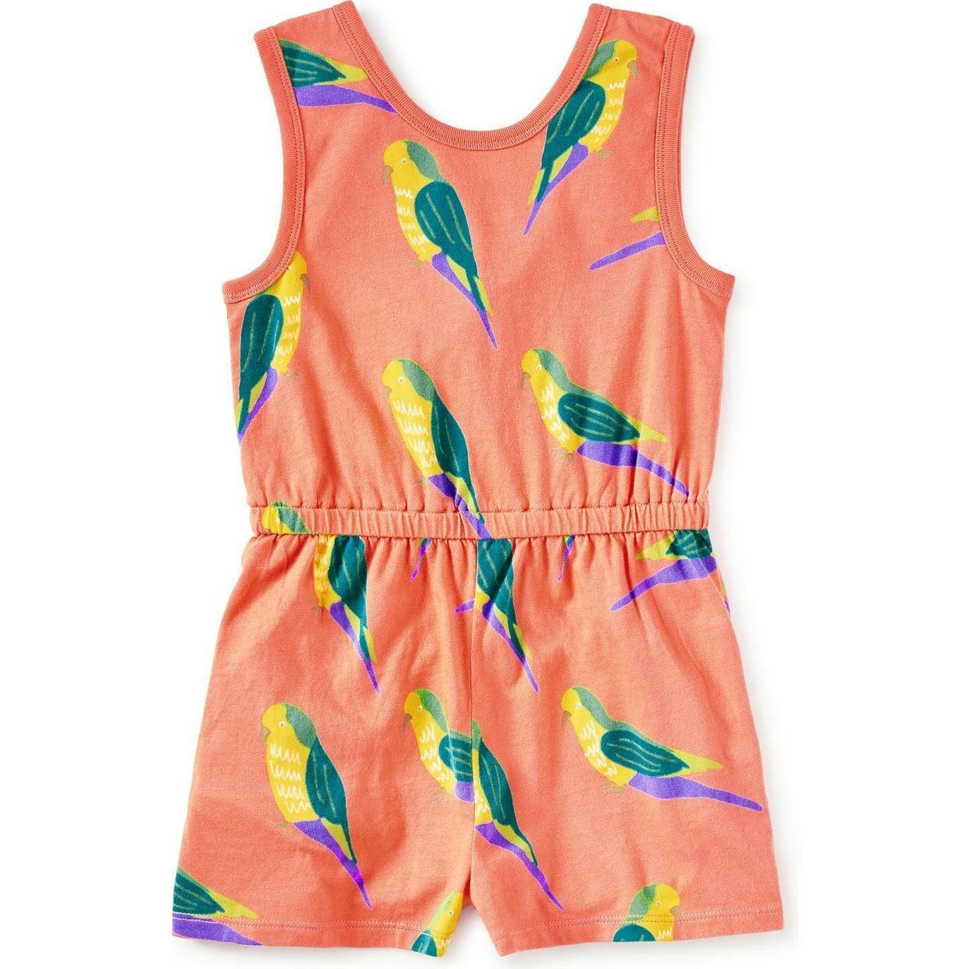Reversible Wrap Romper, Pink
