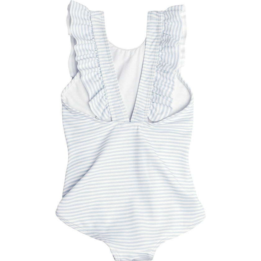Powder Blue Ruffle One Piece