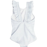 Powder Blue Ruffle One Piece