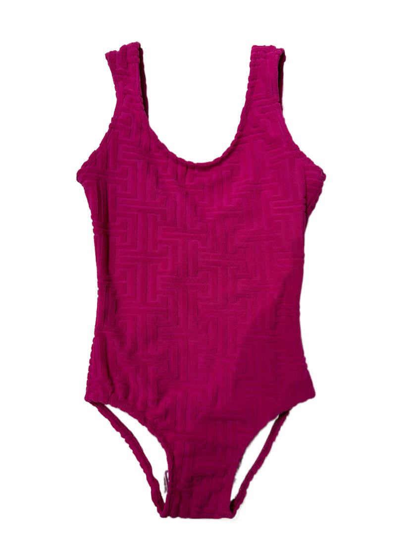 Kids One Piece Patterned Swimsuit Bikini