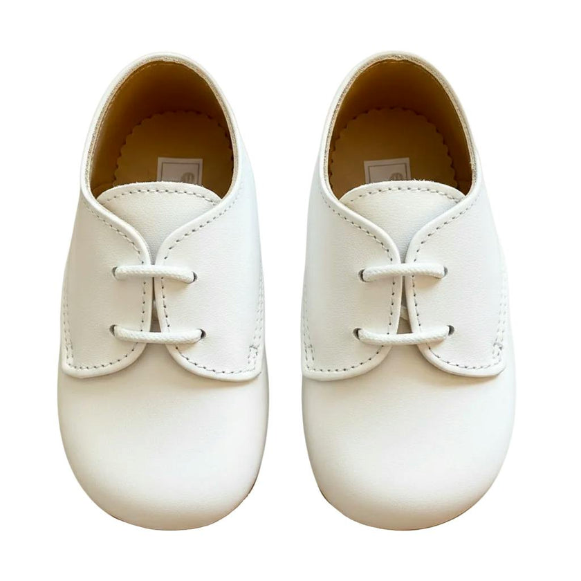 Chipper Pre-Walker Baby Shoes - White