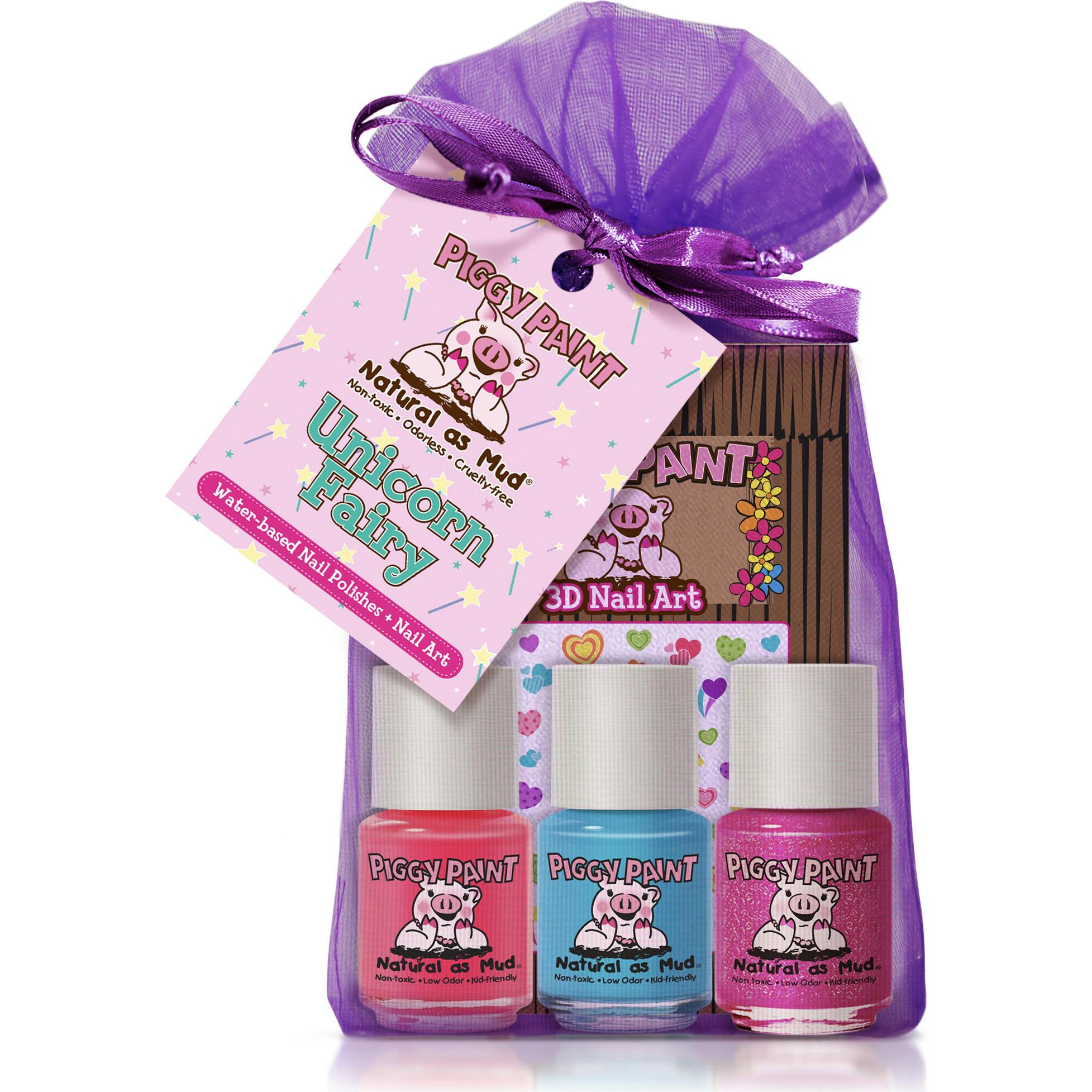 Unicorn Fairy Gift Set - Kids Non-toxic Nail Polish