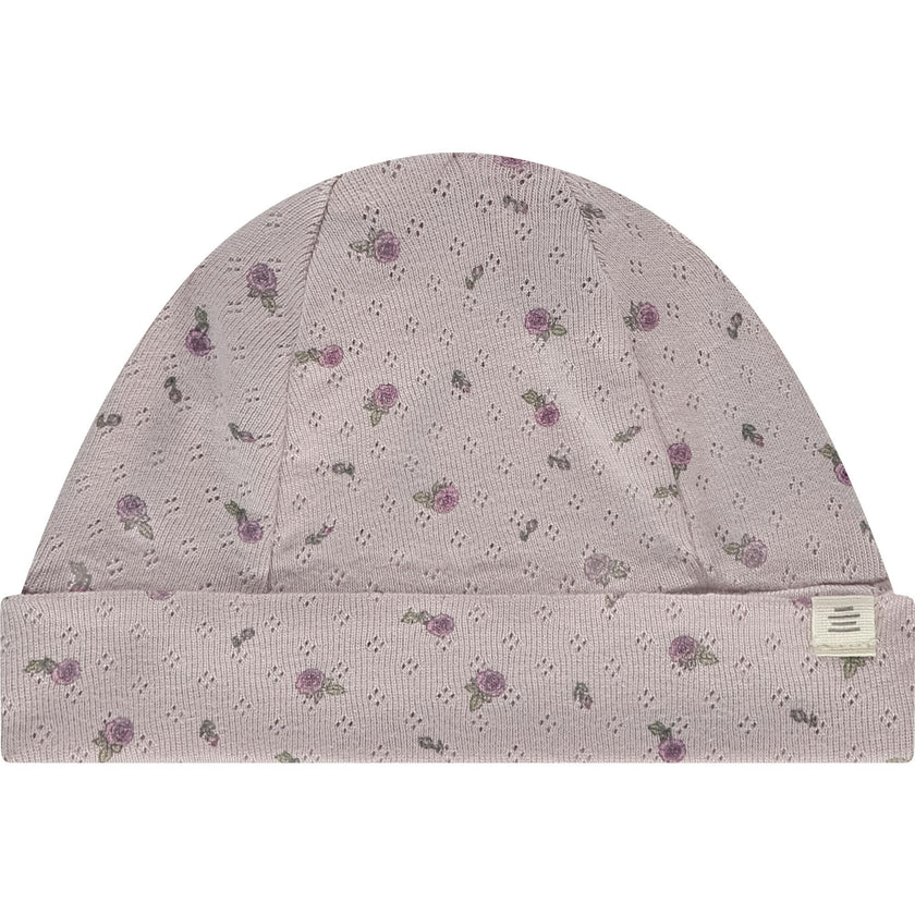 Pointelle Floral Hat