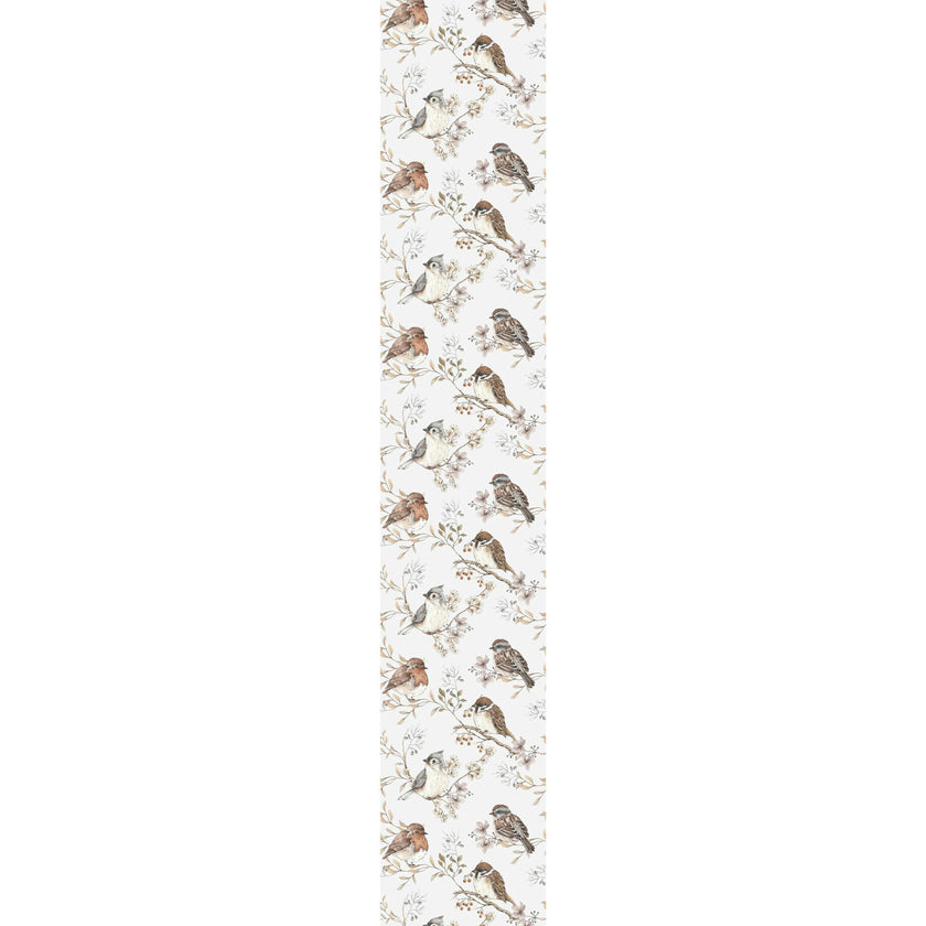 White & Gray Birds Wallpaper