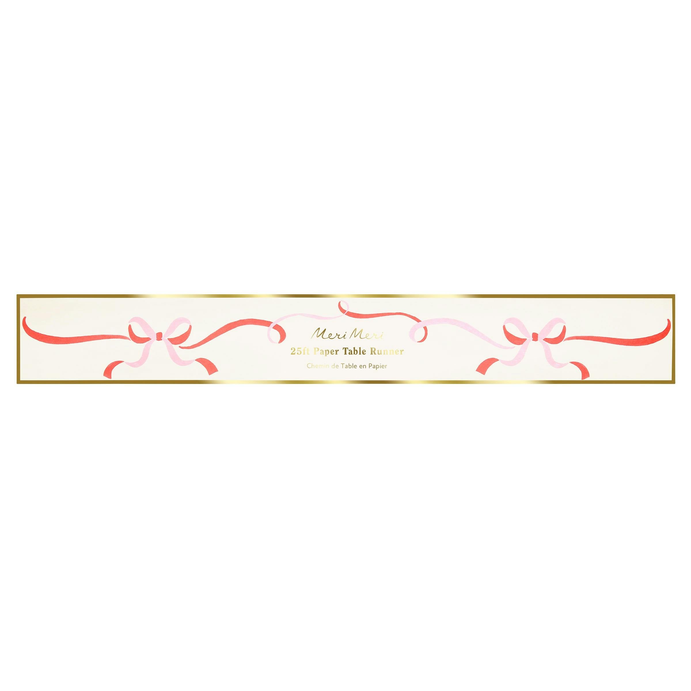 Ribbon Bow Table Runner