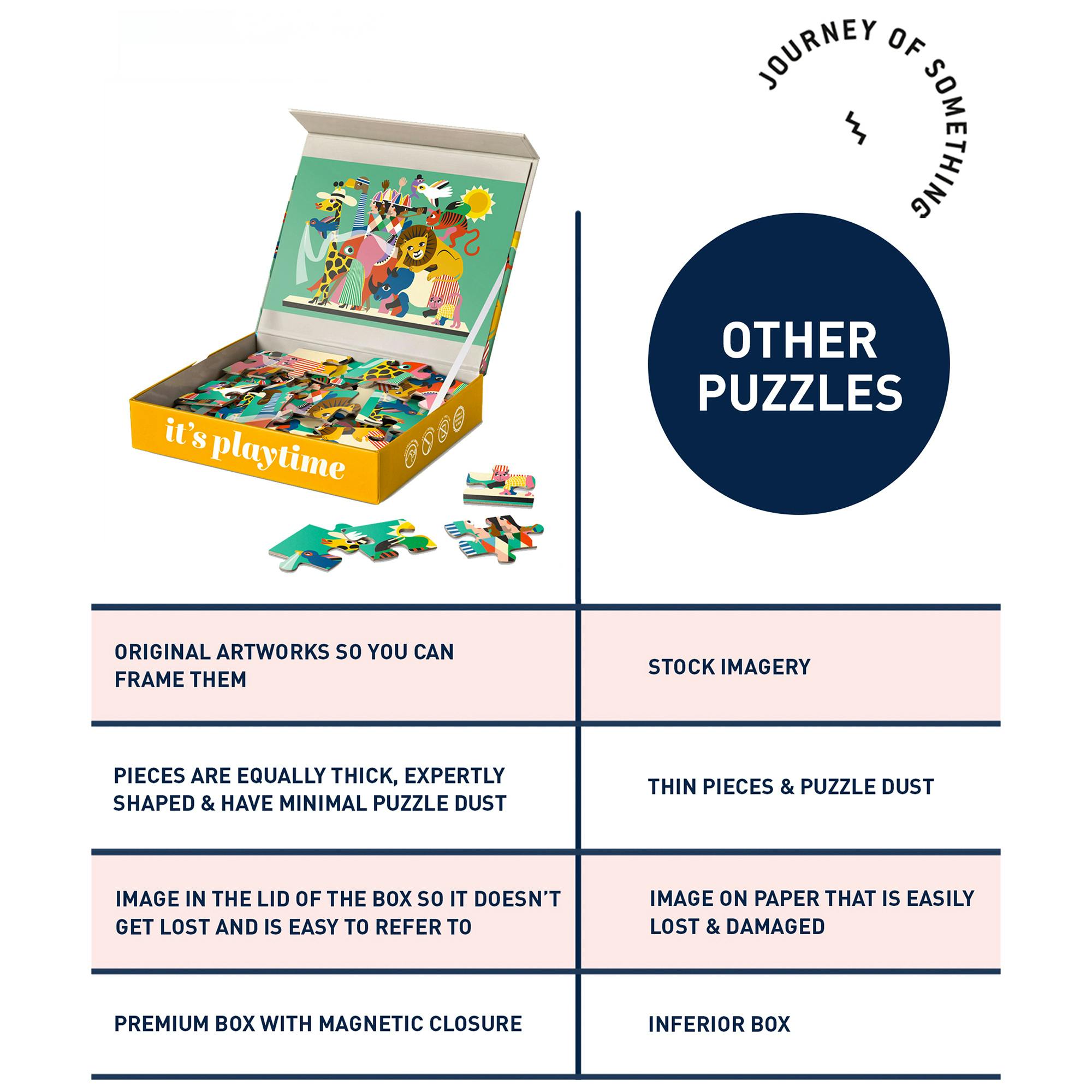 JOS: 24 Piece Puzzle - Animal Carnival