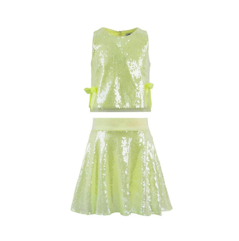 Pastel Sequin Bow Set