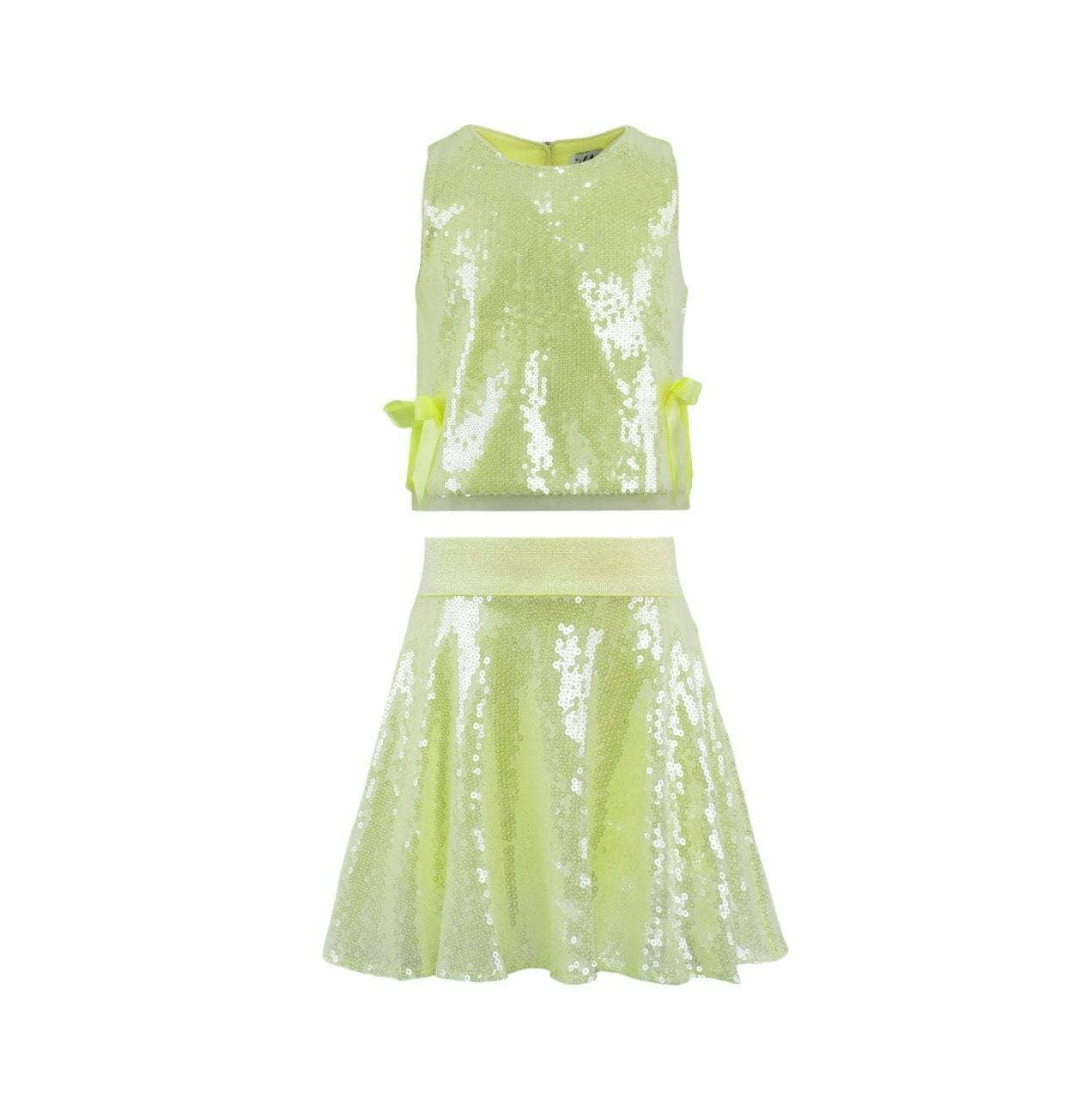 Pastel Sequin Bow Set