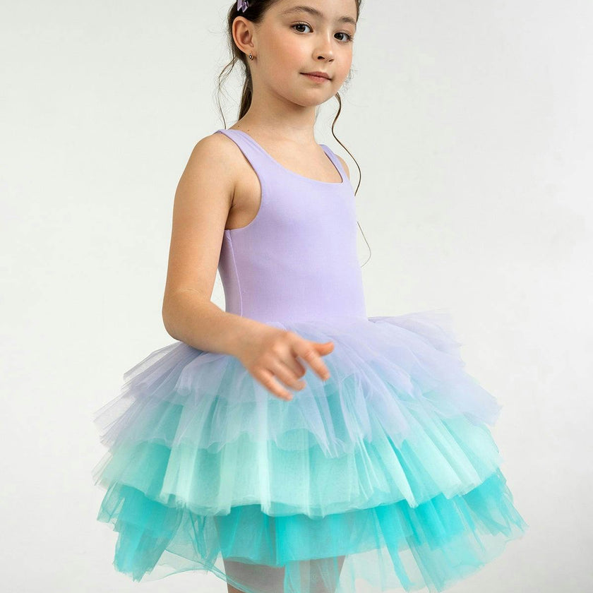Lilac Mermaid Tutu Dress