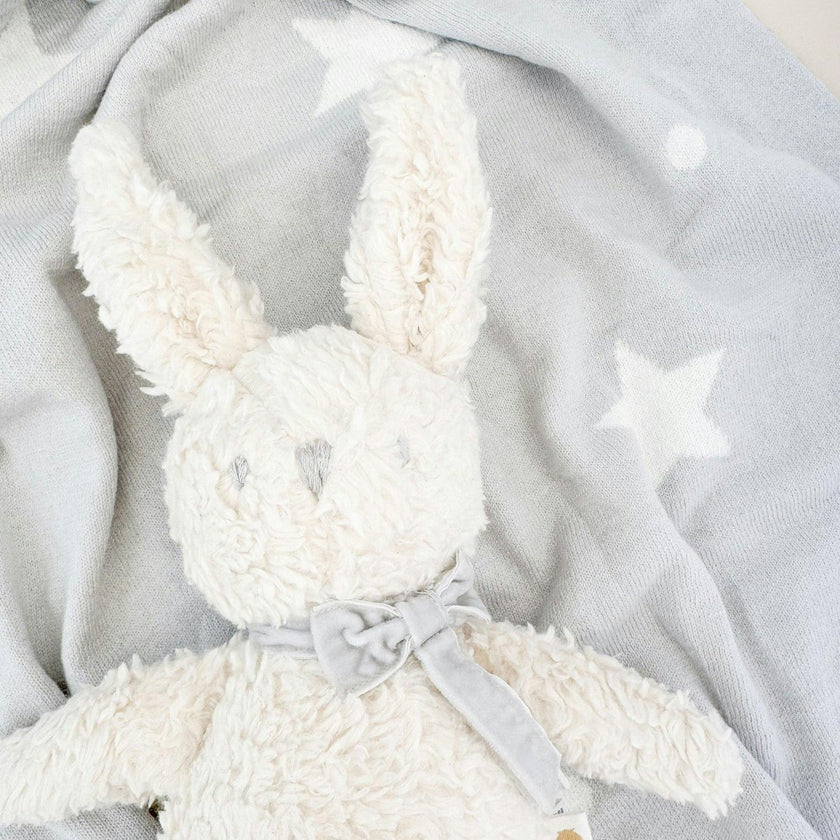 Star Moon Blanket Bunny Plush Toy Gift Set