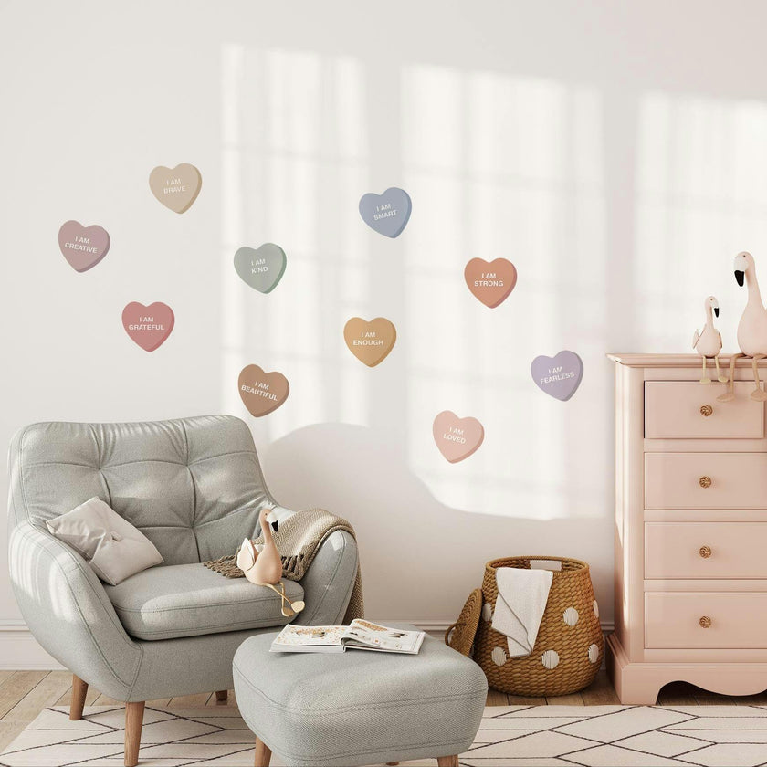 Peel & Stick Fabric Wall Stickers