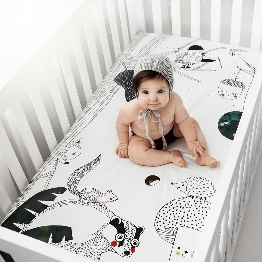 Woodland Dreams Standard Crib Sheet
