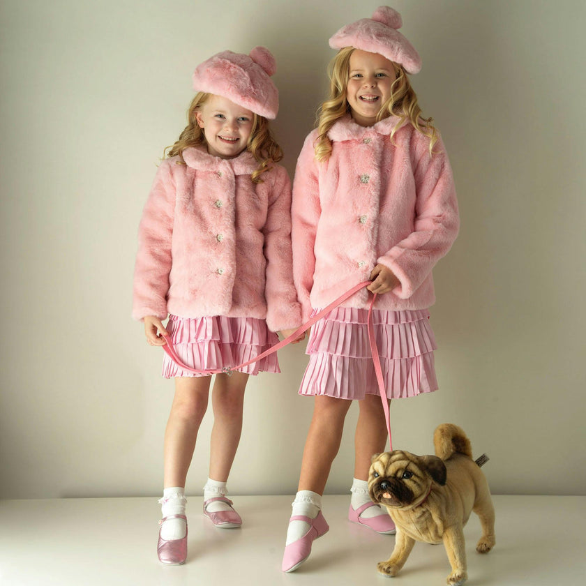 Eloise Faux Fur Jacket and Hat