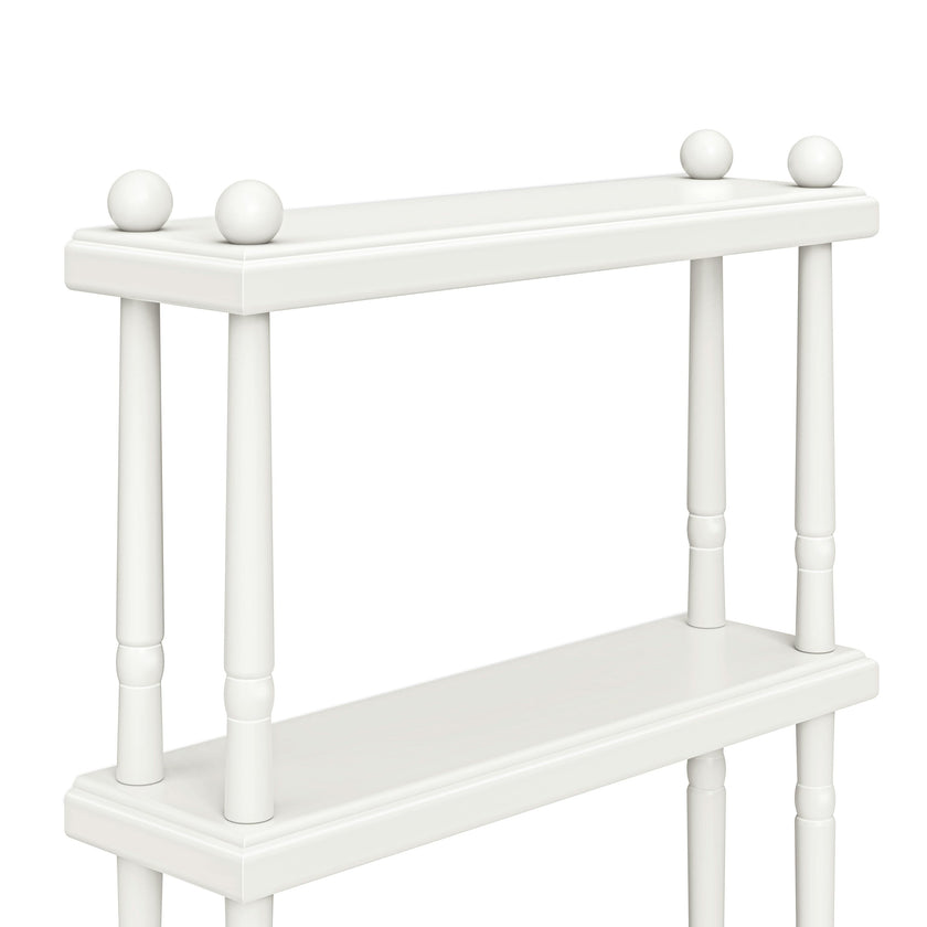 Liberty Tiered Wall Shelf in Warm White