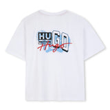 White Graphic Logo T-Shirt