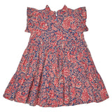 Girls Jennifer Dress - Paisley Vines