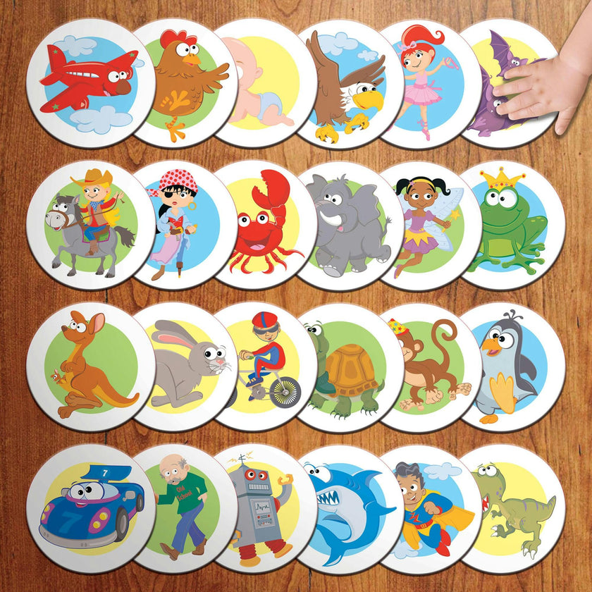 Walk Like a - A Preschool Activity Game of Hide-and-Seek