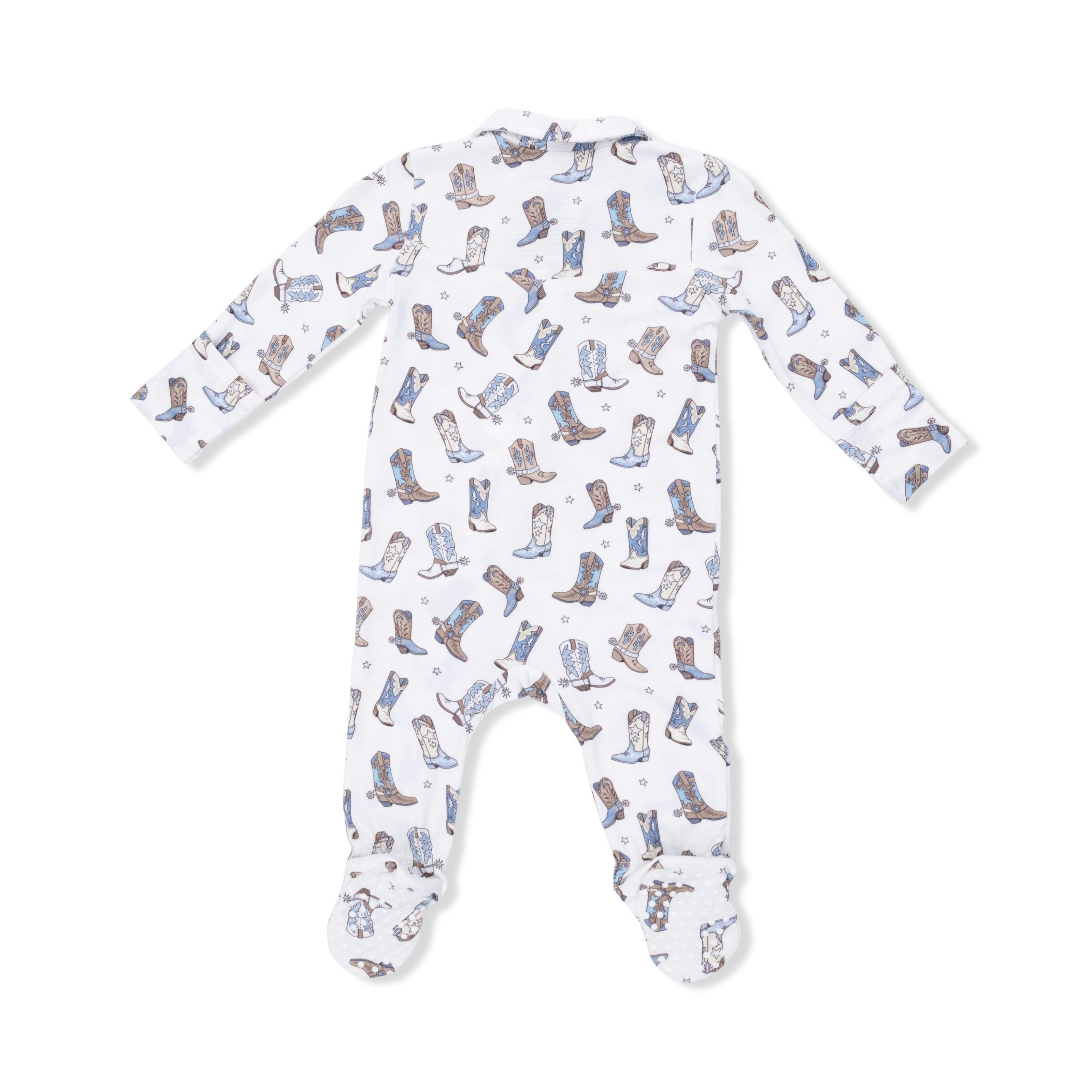 Cowboy Boots - Cowboy 2 Way Zipper Footie